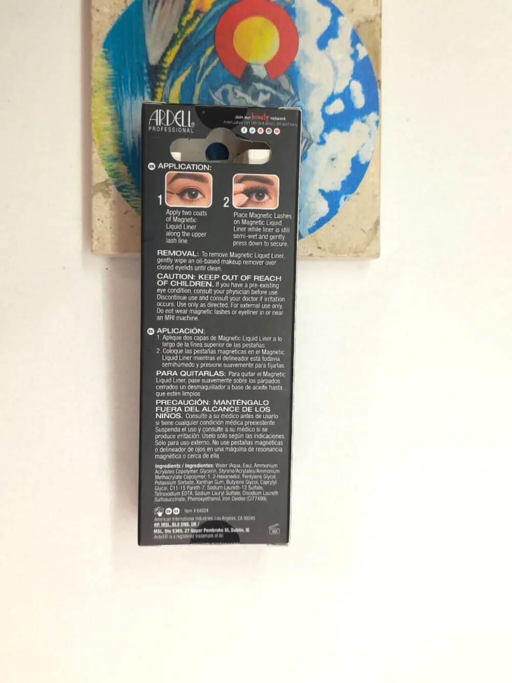 2x Ardell Magnetic Liquid Liner -Black